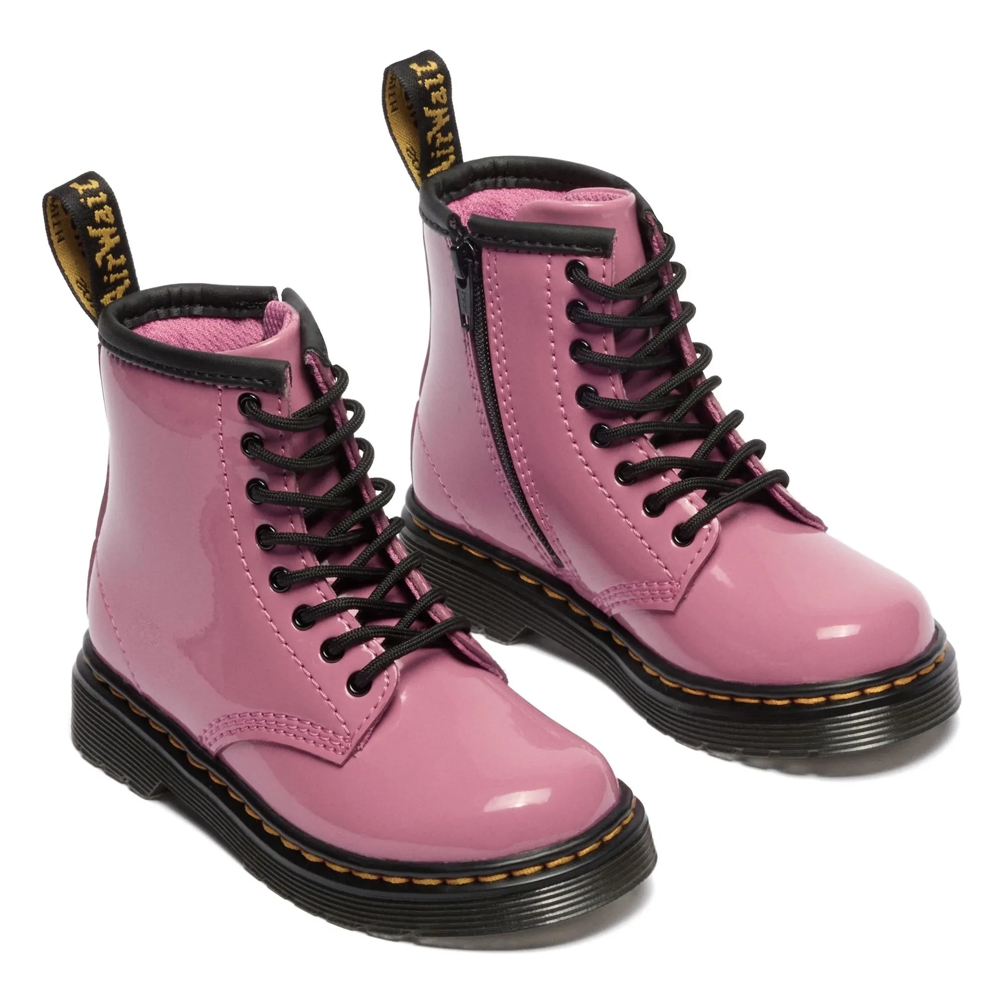 Dr Martens - 1460 J Patent Schnürstiefel | Rosa