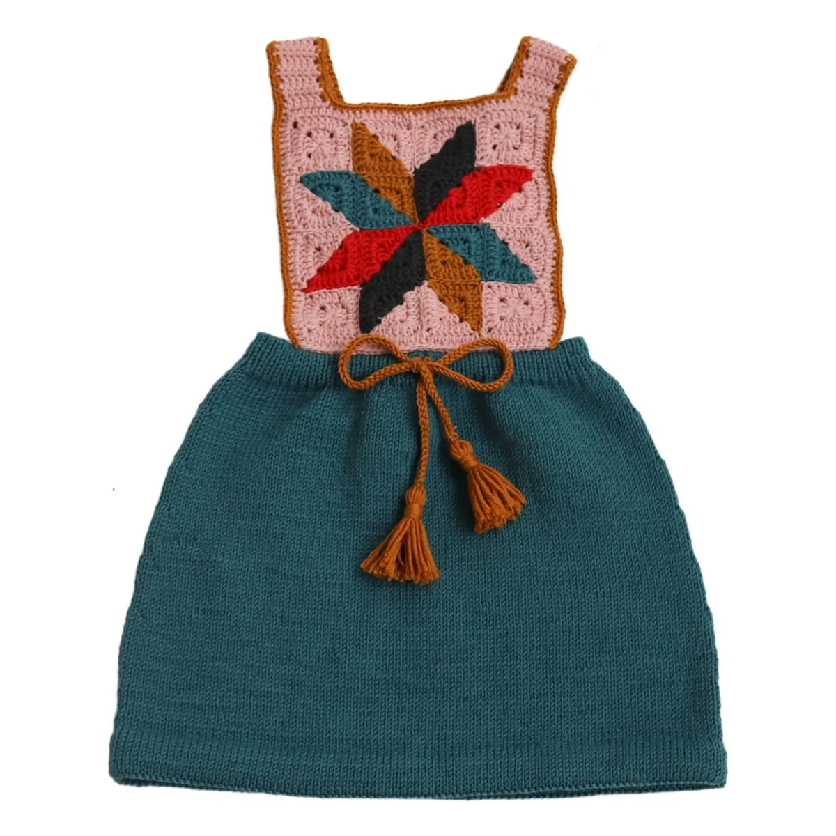 Kalinka - Linden Merino-Wollkleid | Blau