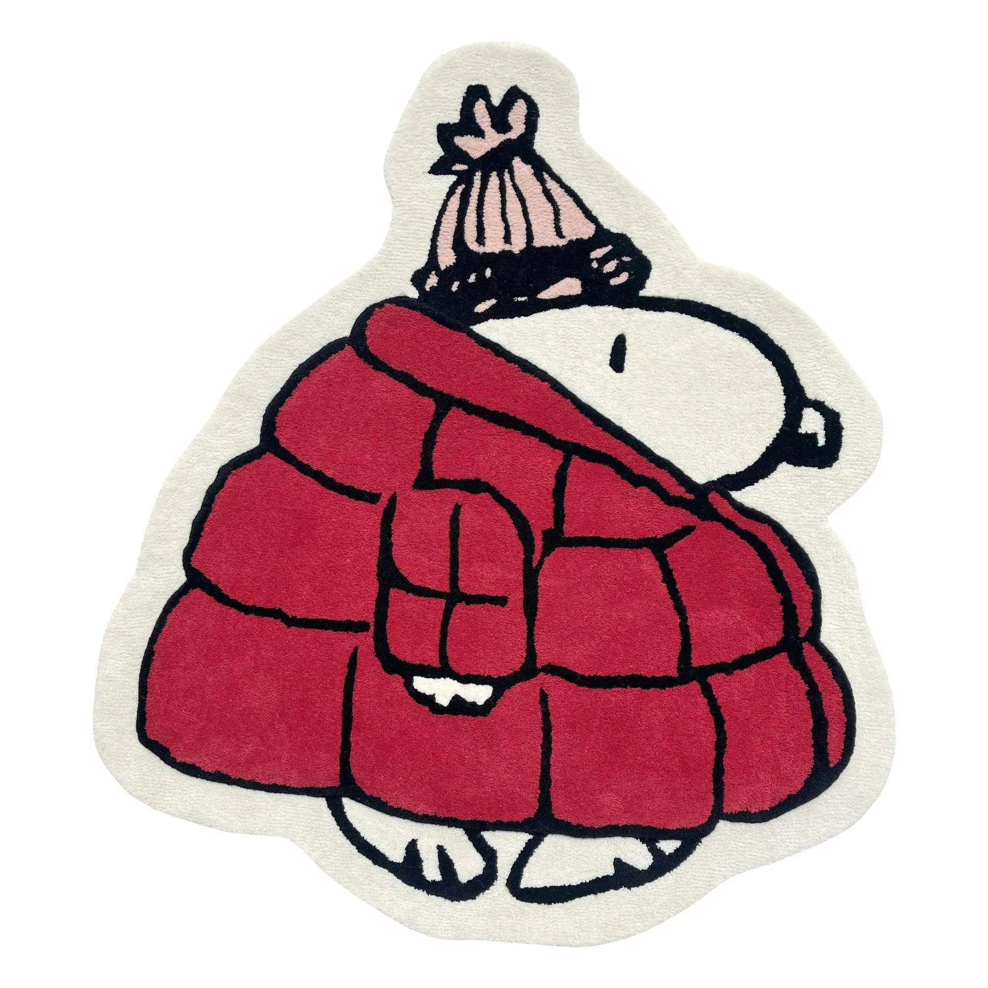Maison Deux - Peanuts Doudoune Teppich | Rot