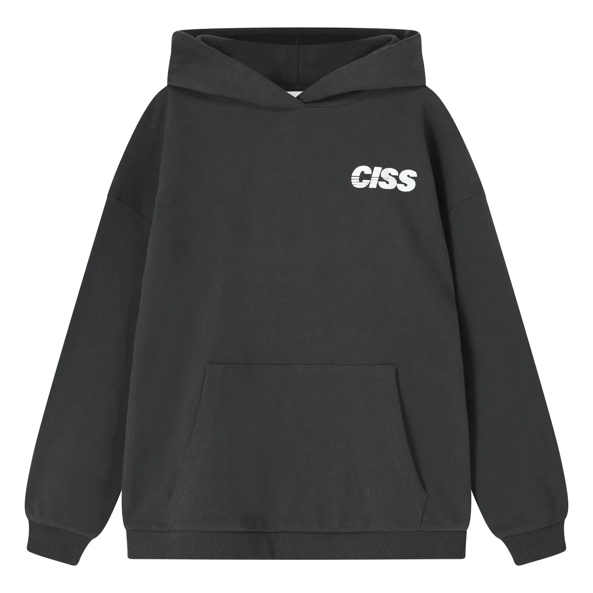 Cos I Said So - Schnecken-Happy-Face-Sweatshirt aus Bio-Baumwolle | Schwarz