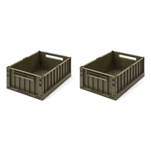 Liewood - Weston Faltsafes - 2er-Set | Braun