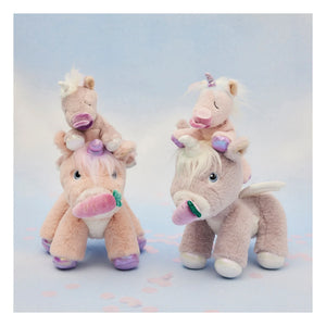 Olli Ella - Glitzer-Einhorn-Plüsch | Rosa