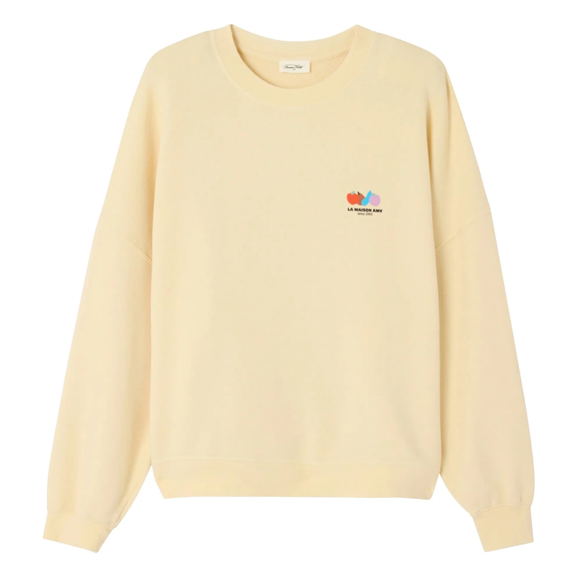 American Vintage - Atubay Baumwoll-Sweatshirt | Ecru