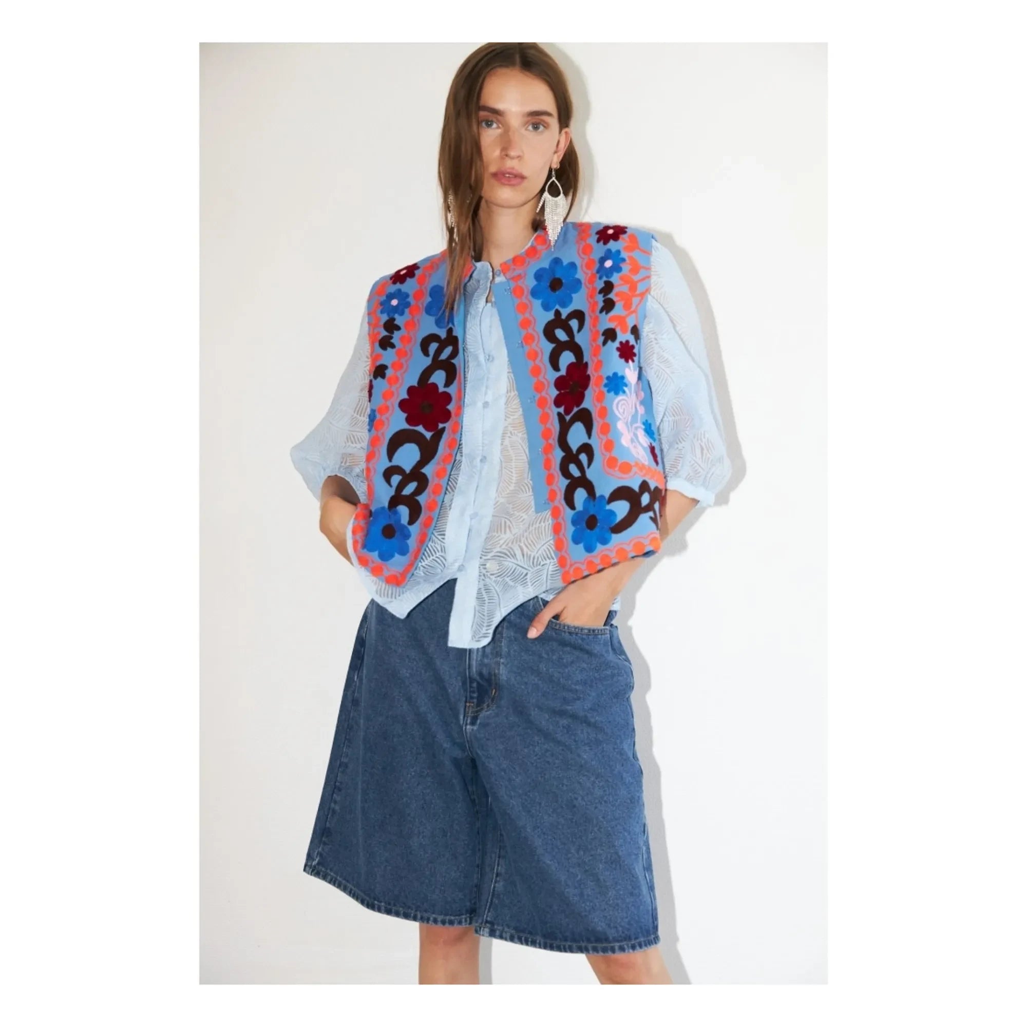 Lollys Laundry - Bin Baumwolljacke | Blau