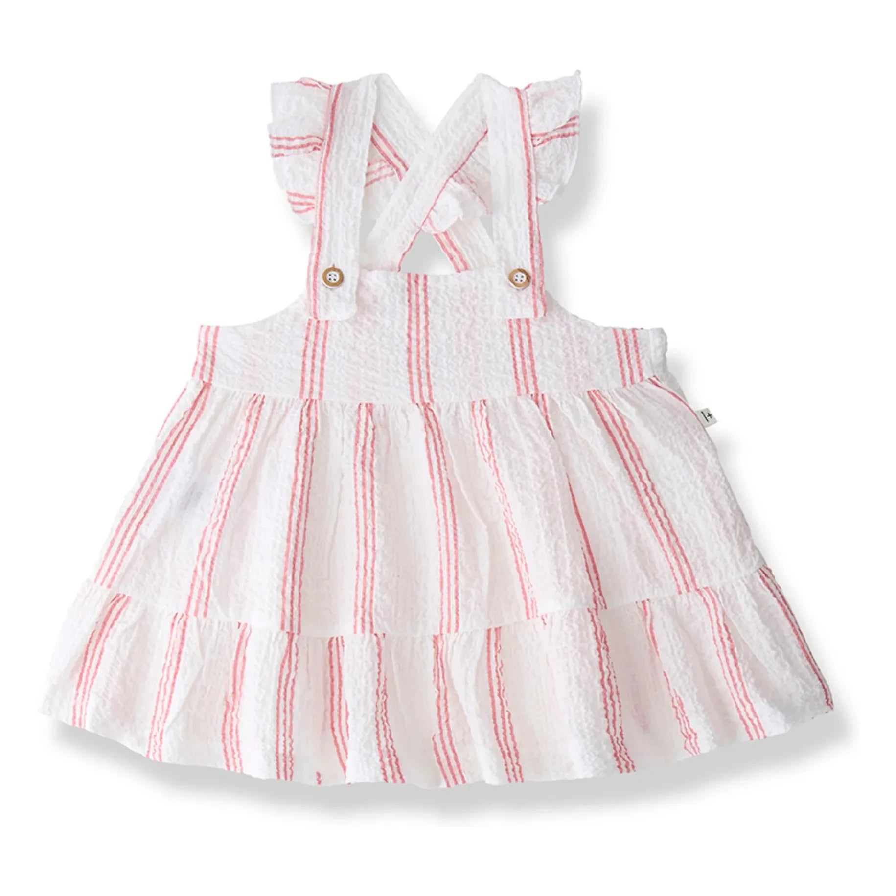 1+ in the family - Gestreiftes Joncols Kleid | Blush