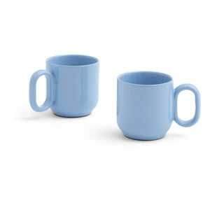 Hay - Barro Terracotta Becher - 2er Set, Rui Pereira | Hellblau