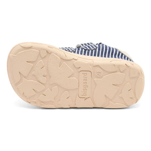 bisgaard - Gestreifte Kratz-Sneaker | Marineblau