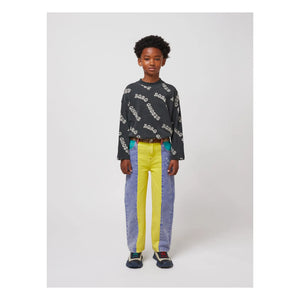 Bobo Choses - Organic Cotton Jeans mit Farbblock | Gelb