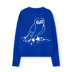 The Animals Observatory - Raven Owl Pullover | Blau