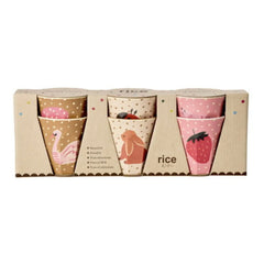 Rice - Fairy Tale Gläser - 6er Set | Pink