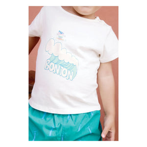 Bonton - Tuba Wave T-Shirt | Ecru