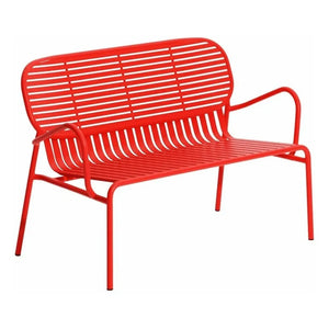 Petite friture - Wochenend-Gartensessel für 2 Personen | Rot