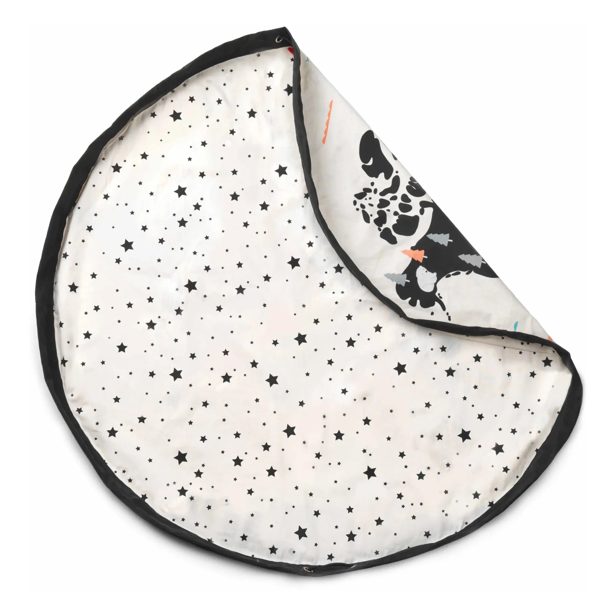 Play and Go - Noomad Spielzeugsack / Spielmatte - Weltkarte | Weiß
