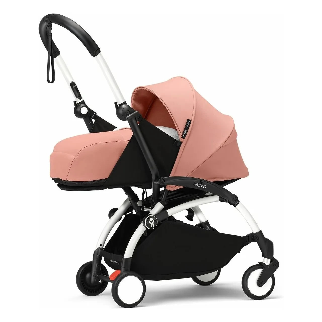 Stokke® - YOYO³ 0+ Neugeborenen-Set Weißer Rahmen | Ginger