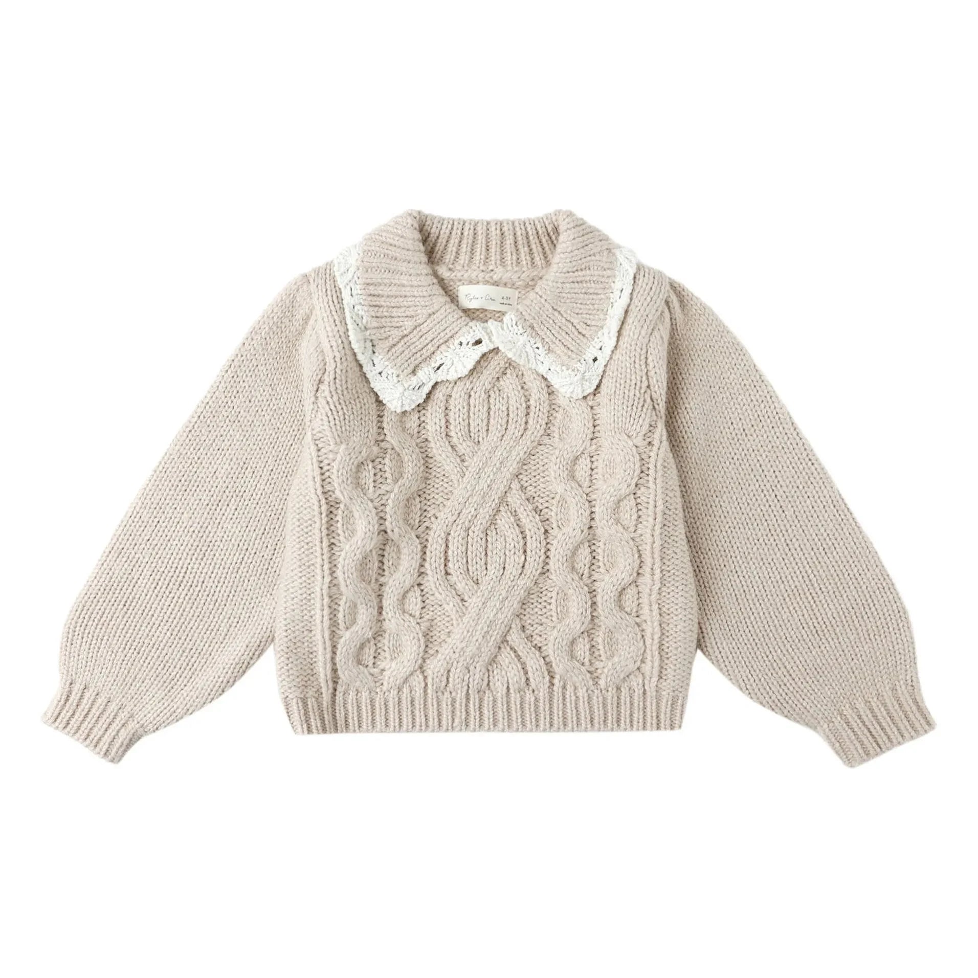 Rylee + Cru - Alice Mini Pullover | Ecru