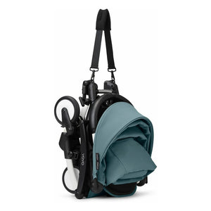 Stokke® - YOYO³ 6+ Kinderwagen schwarzer Rahmen | Aqua
