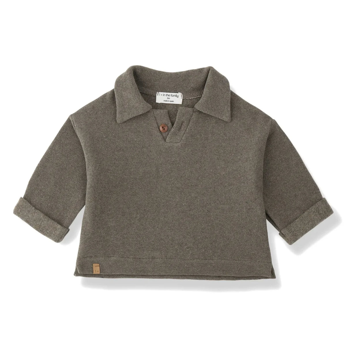 1+ in the family - Monterosso Polo Yaka Tişört | Taupe kahverengi