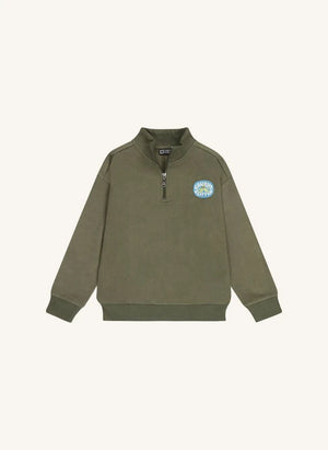 Tumble N'Dry - Milton Bio-Baumwolle Pullover | Haki