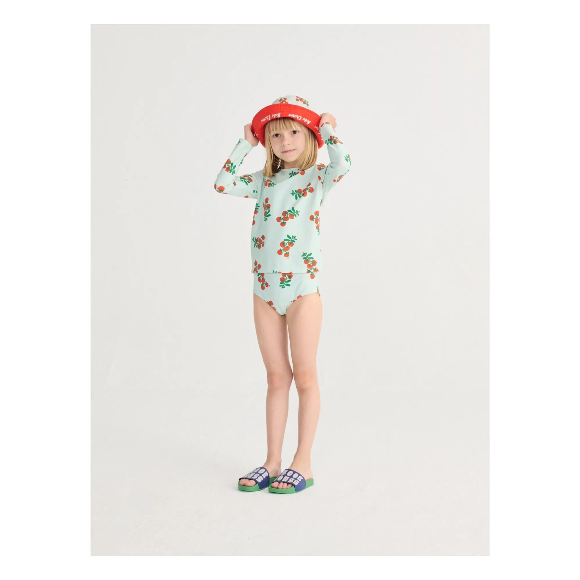 Bobo Choses - Badeslip aus recycelter Tomatenfaser | Hellblau