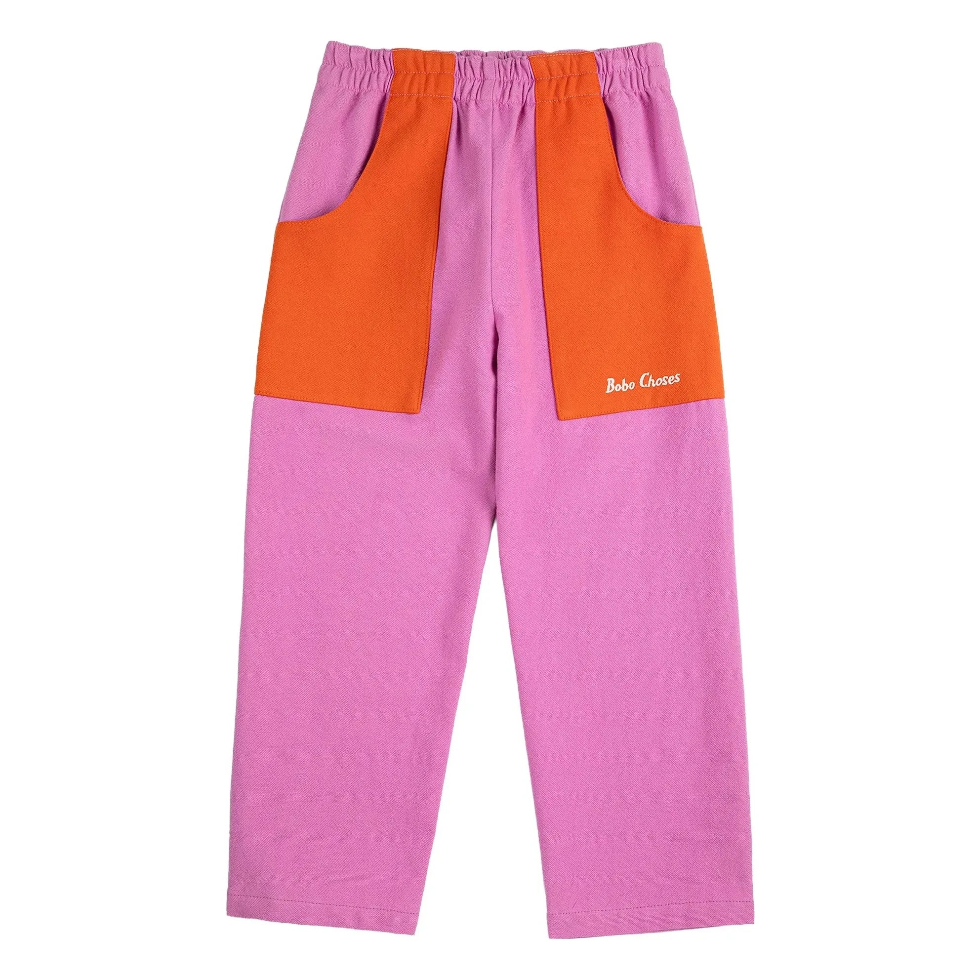 Bobo Choses - Farbblock-Hose aus Bio-Baumwolle | Lila