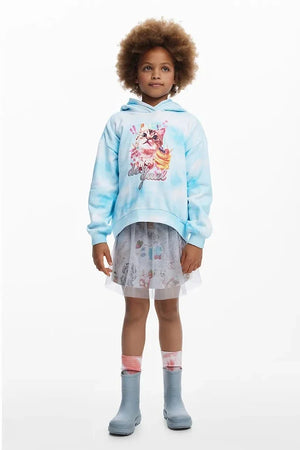 Desigual Çocuk Pamuklu Sweatshirt