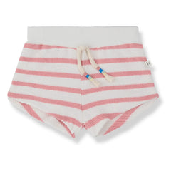1+ in the family - Portinatx Gestreifte Shorts | Blush