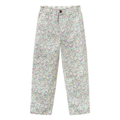 Cozmo - Paola Fleuri Hose | Ecru