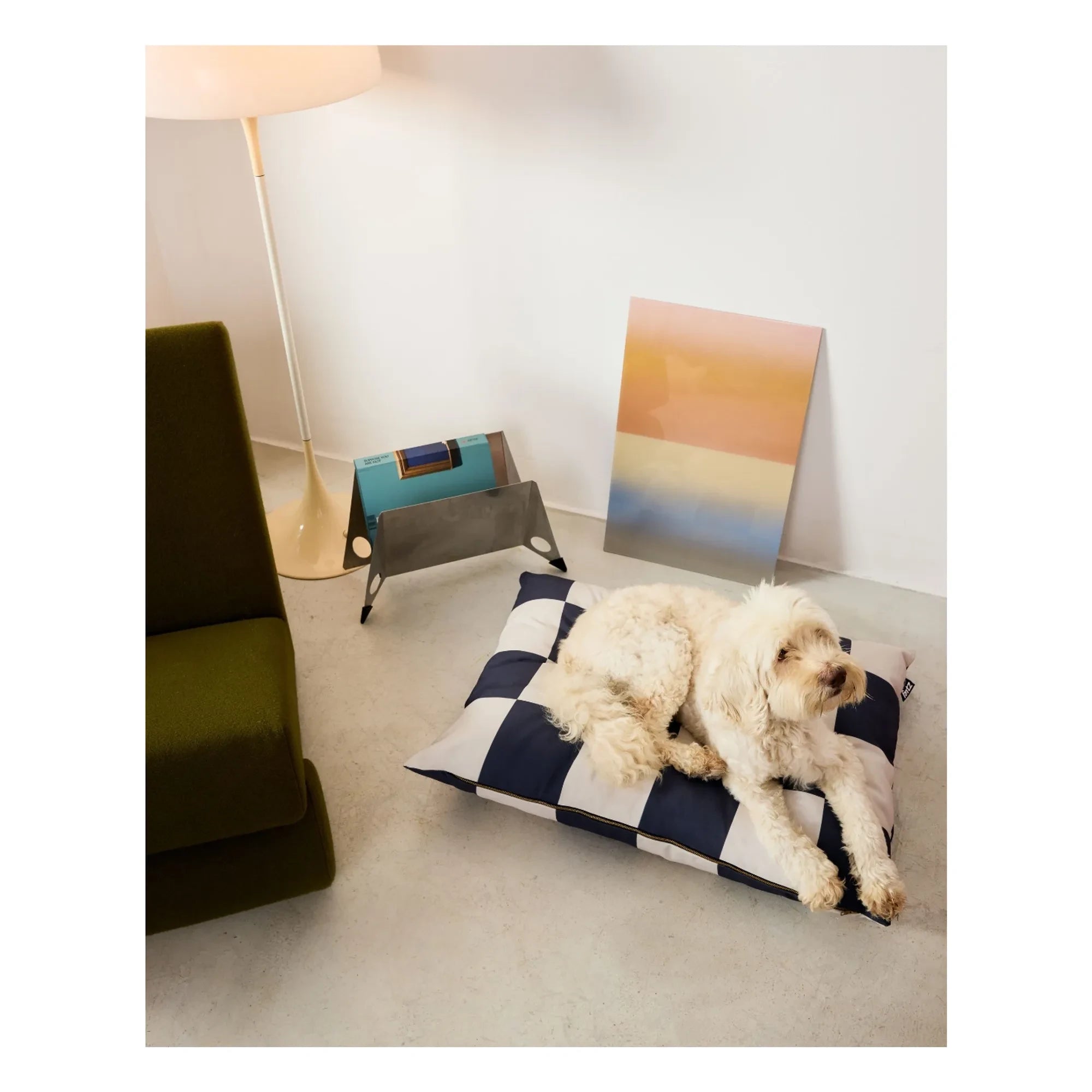 Approved by Fritz - Goalgetter Hundebett | Schwarz