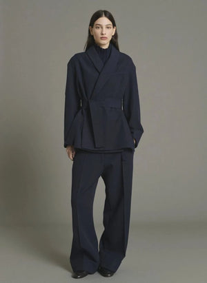 Soeur - Côme Wolle Jacke | Dunkelblau