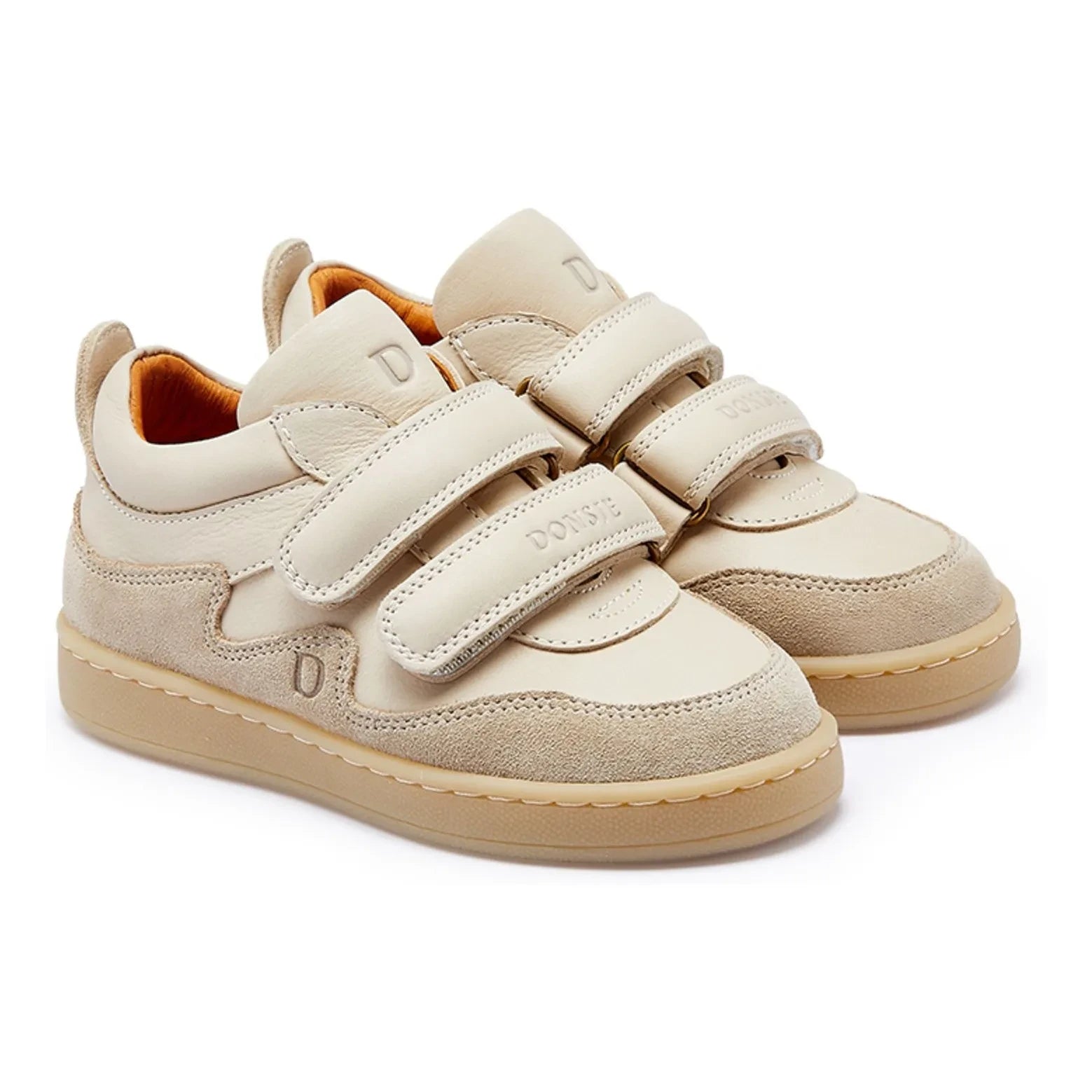 Donsje - Kesio Wildleder Sneaker mit Kratzern | Creme