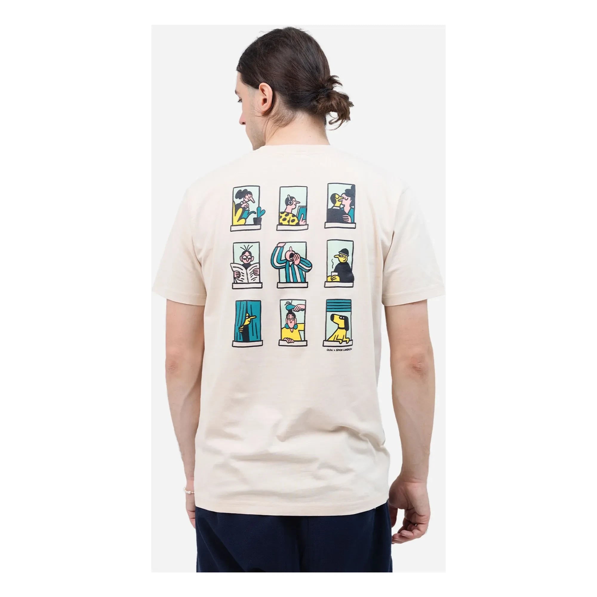 Olow - Building T-Shirt | Creme
