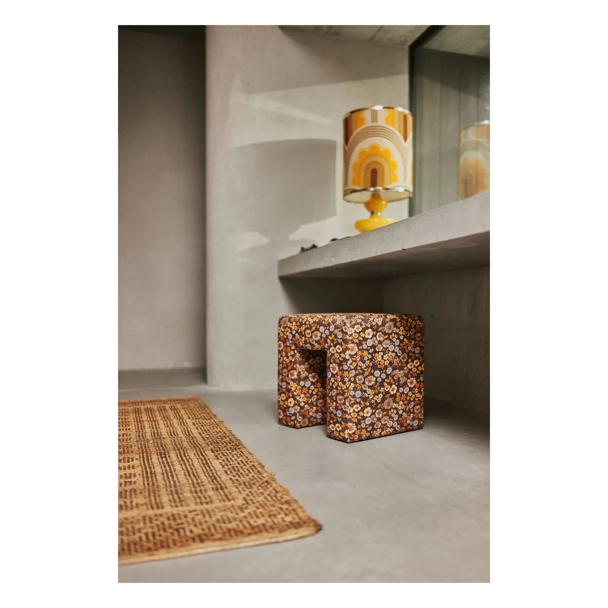 HKliving - Lobby Hocker | Braun