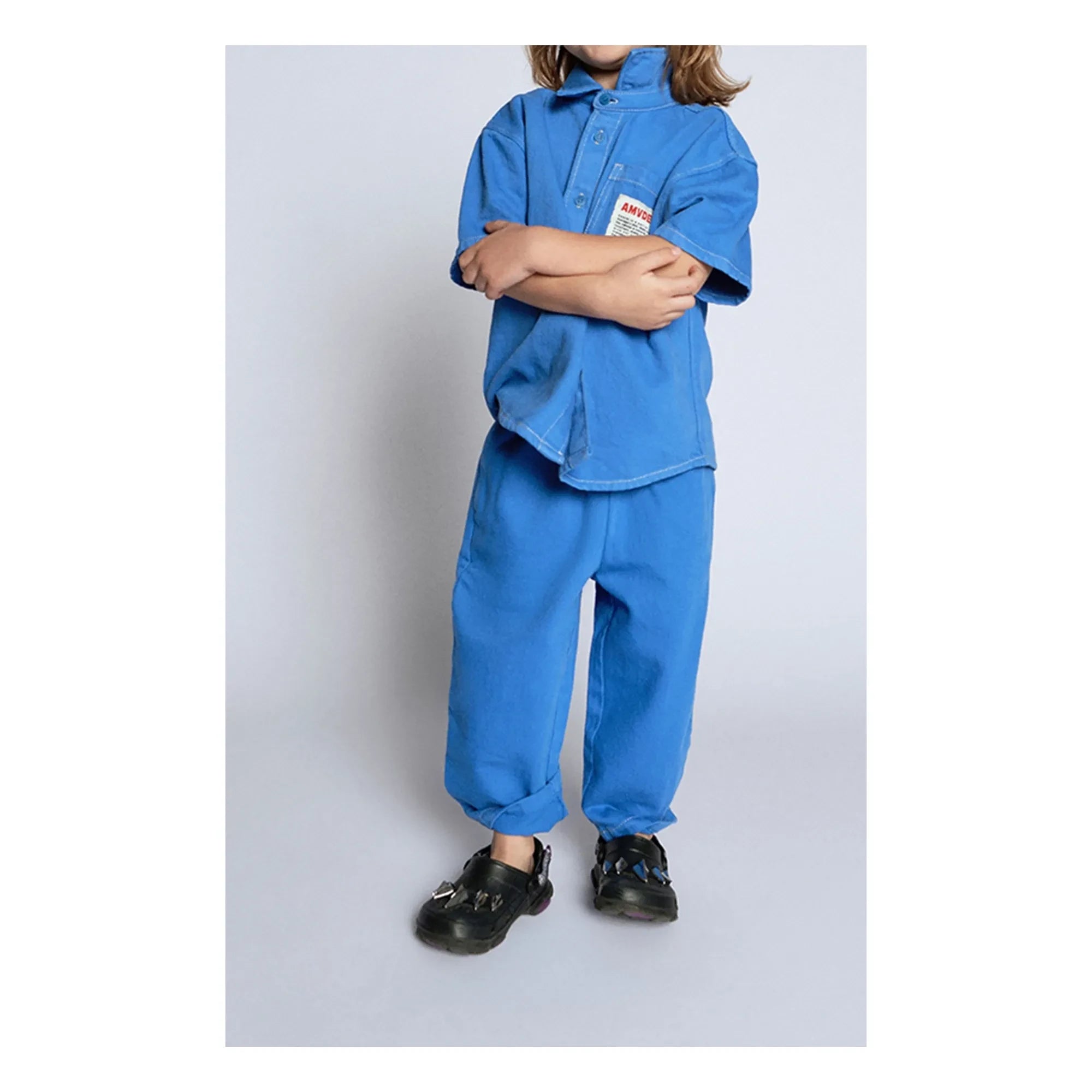 American Vintage - Pusway Bio-Baumwoll-Denim-Hose | Blau