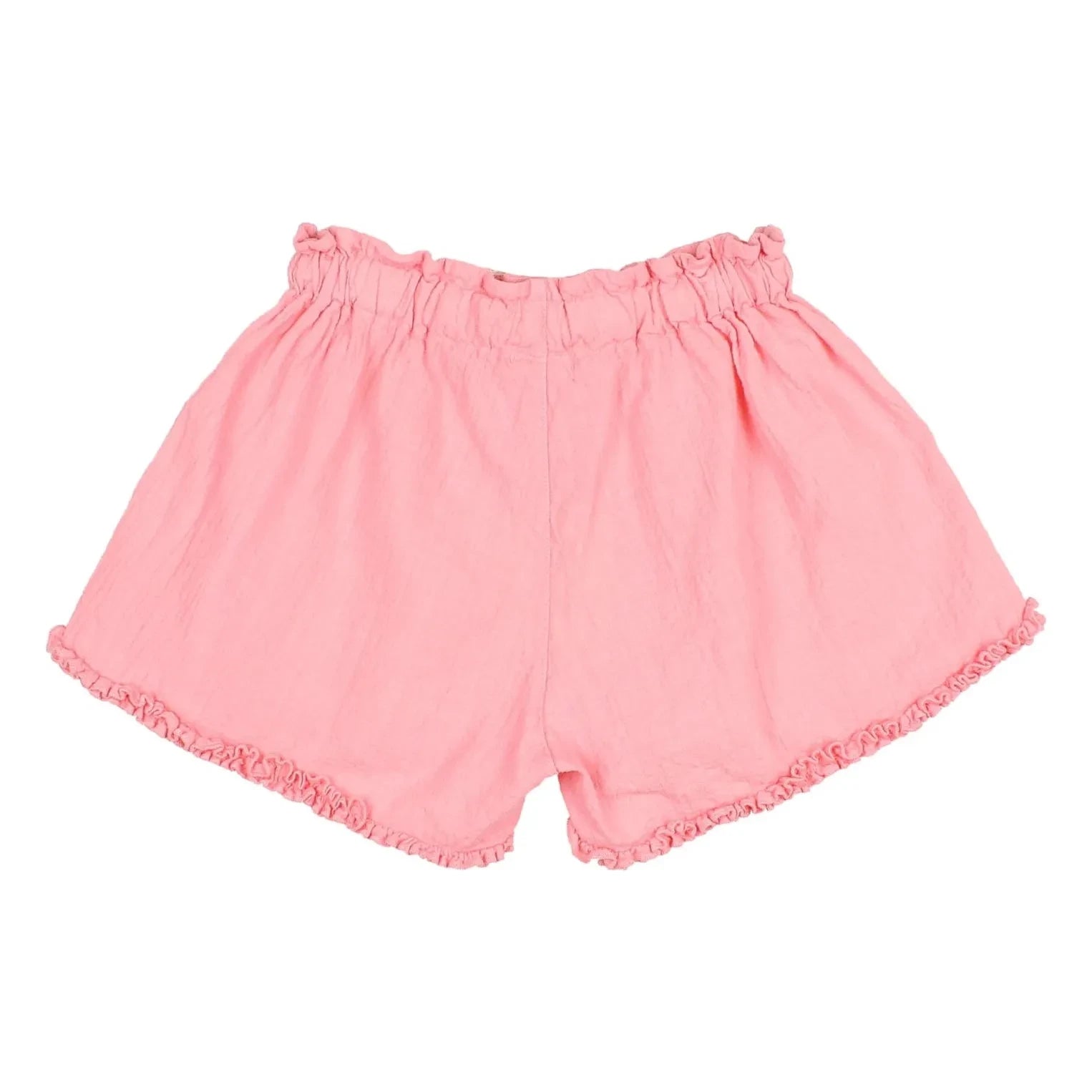 Búho - Rüschenshorts aus Bio-Baumwolle | Rosa