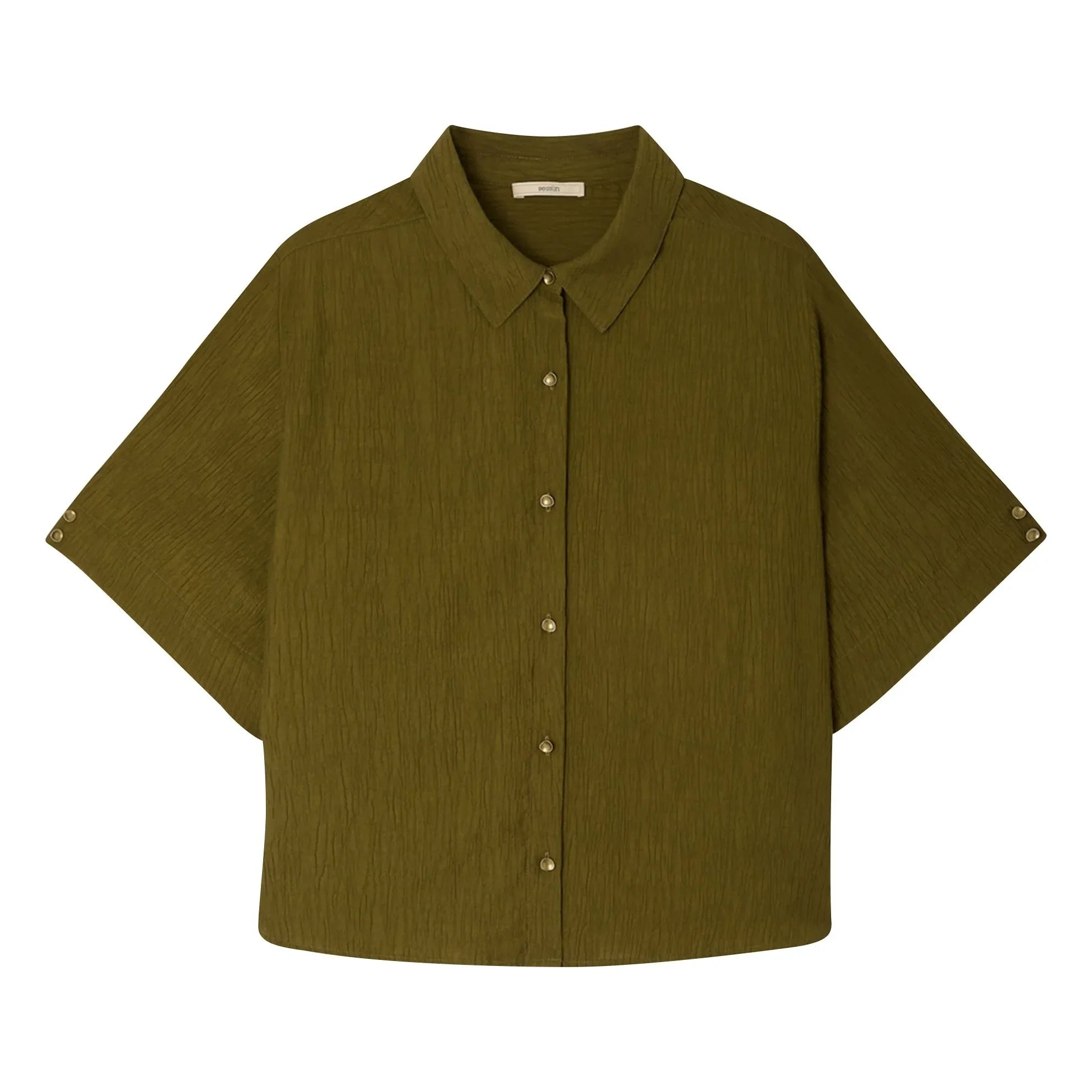 Sessùn - Bluse Kalya | Khaki