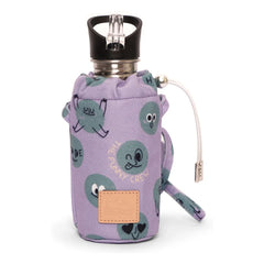 JOJO FACTORY - Funny Crew Isolierte Wasserflasche | Flieder