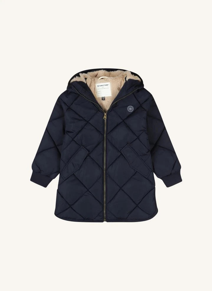 Tumble N'Dry - Baltic Steppmantel | Dunkelblau