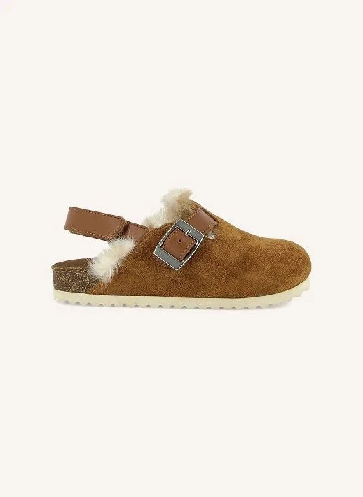 Bonton - Gefütterte Sandalen | Camel