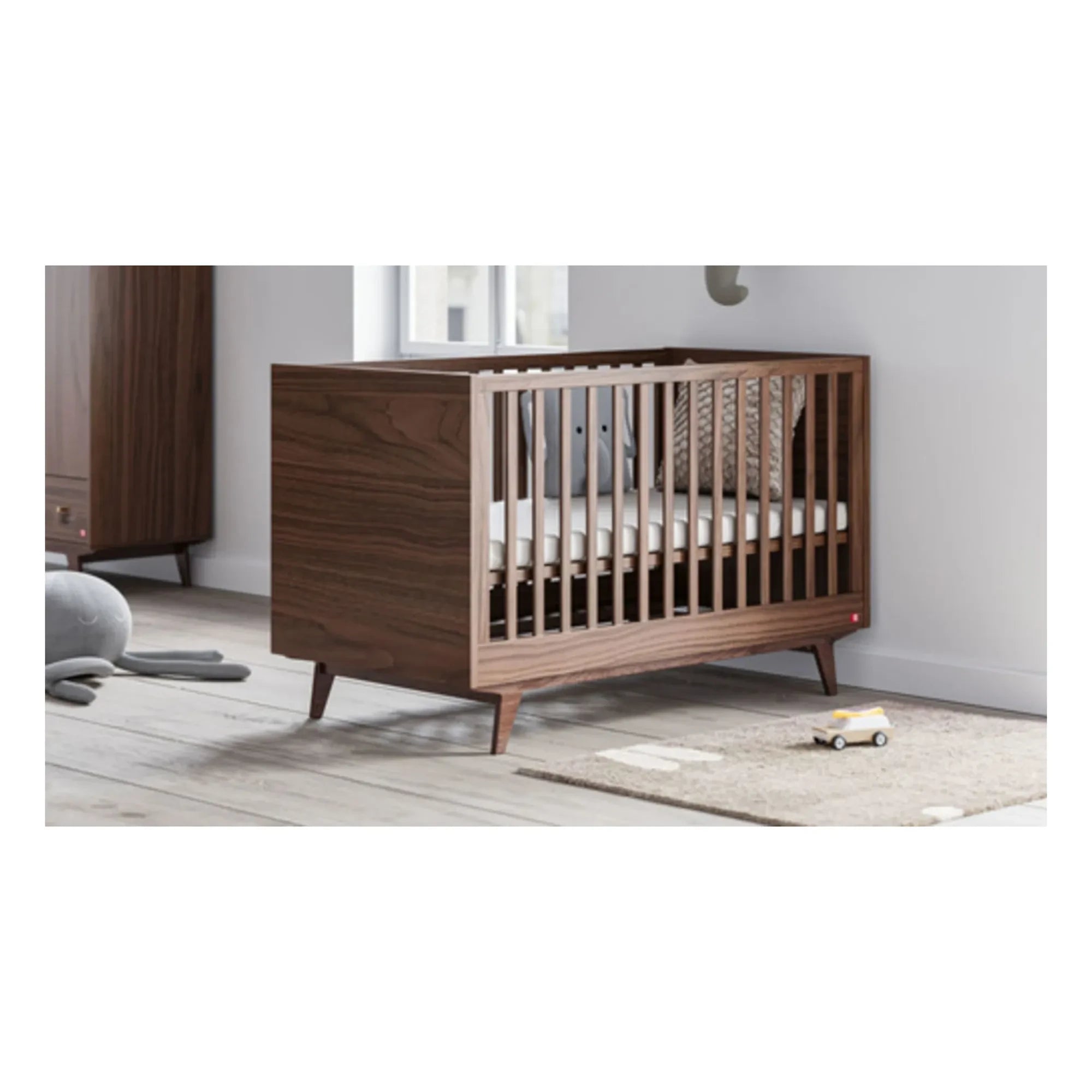 VOX - Mid II Kinderbett 70x140 | Nussbaum
