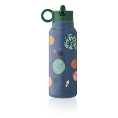 Liewood - Falk Edelstahl-Wasserflasche - 350 ml | Universe/Klassisches Navy