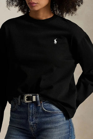 Polo Ralph Lauren Uzun Kollu Pamuklu Bluz