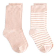 Gray Label - 2er-Pack Bio-Baumwollsocken | Rosa