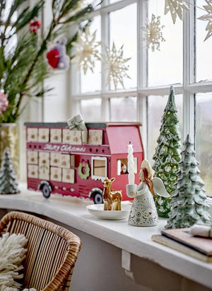Bloomingville Mini - Edward Leuchtender Adventskalender | Rot