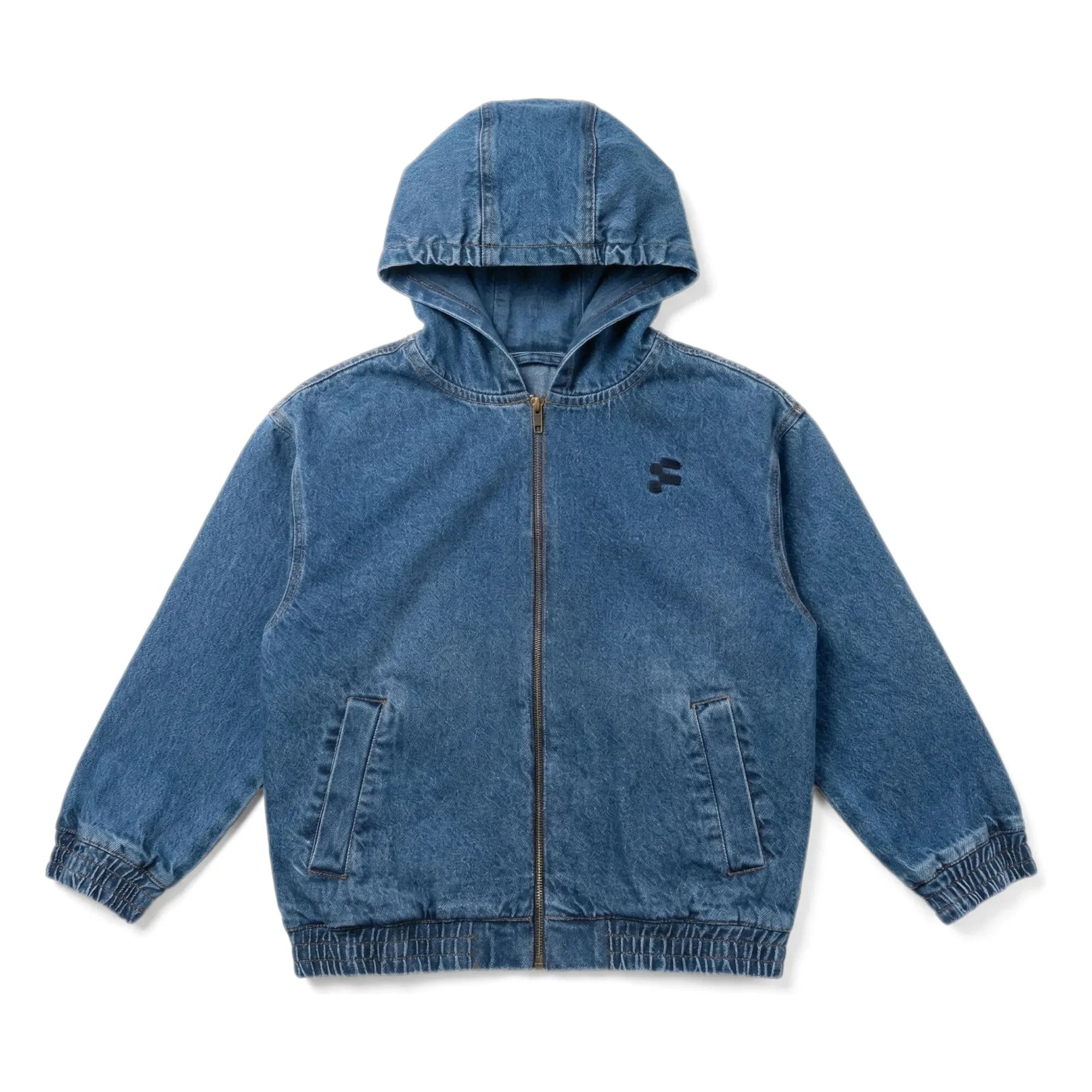 Finger in the nose - Ulrik Jeansjacke | Blau