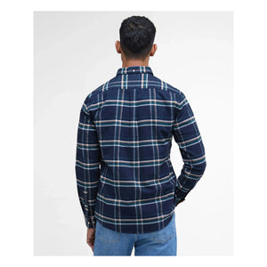 Barbour - Ronan Karo-Hemd | Petrolblau