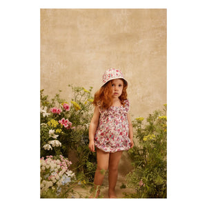 Louise Misha – Inessa Fleurie Bluse aus Bio-Baumwolle | Creme