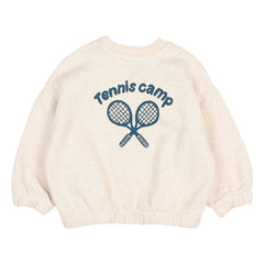 Búho - Bebek Sweat Tennis Kamp | Ekru