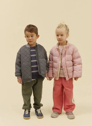 Wheat - Harlow Jacquard-Pullover aus Bio-Baumwolle | Ecru
