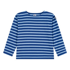 Petit Bateau – T-Shirt mit Anker und Schleife | Blau