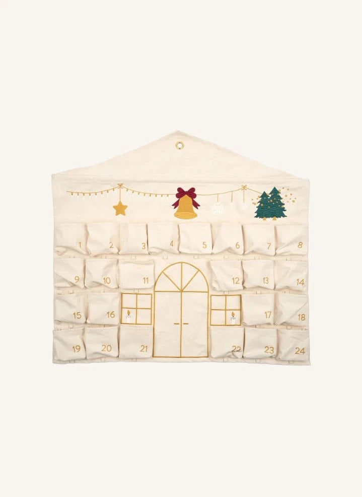 Fabelab - Handgefertigter Adventskalender | Ecru
